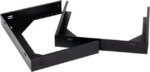 Rosewill 12U Server Rack with Swing Gate -Wall Mount Rack for 19 Inch IT Equipment Open Frame Rack–Network Rack Wall Mount for AV & Server Equipment