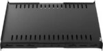 Rosewill 1U Adjustable Vented Server Rack Mount Shelf - 175lbs - 22" to 45" Adjustable Mounting Depth Universal Tray for 19" AV/ Network Equipment