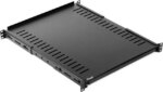 Rosewill 1U Adjustable Vented Server Rack Mount Shelf - 175lbs - 22" to 45" Adjustable Mounting Depth Universal Tray for 19" AV/ Network Equipment