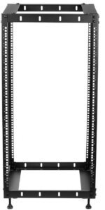 Rosewill 20U Open Frame Network Rack for Servers & AV Gear,Server Rack Floor Standing or Wall Mounted, AV Rack for 19" Networking, Servers and Audio