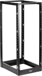 Rosewill 25U Open Frame Server Rack, 4-Post Network Server Rack, Adjustable Depth Frame Rack, Heavy Load Rack for Computer/Data/AV/IT