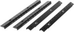Rosewill 25U Open Frame Server Rack, 4-Post Network Server Rack, Adjustable Depth Frame Rack, Heavy Load Rack for Computer/Data/AV/IT