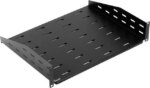 Rosewill 2U 19-Inch Universal Vented Rack Mount Cantilever Server Cabinet Shelf 14-Inches Deep Black-RSA-2USHF001