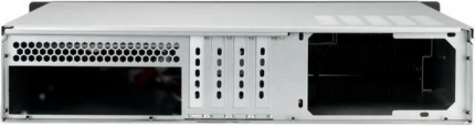 Rosewill 2U Server Chassis Rackmount Case | 4 3.5"/2.5" HDD, 1 5.25" Device | Micro-ATX Compatible | 2 x 80mm PWM Fans | 2x USB 3.0 | Silver/Black -