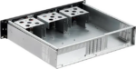 Rosewill 2U Server Chassis Rackmount Case | 4 3.5" HDD Bays | Micro-ATX Compatible |3 x 80mm PWM Fans | 2x USB 3.0 | Silver/Black - RSV-Z2600U