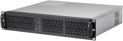 Rosewill 2U Server Chassis Rackmount Case | 4 3.5" HDD Bays | Micro-ATX Compatible |3 x 80mm PWM Fans | 2x USB 3.0 | Silver/Black - RSV-Z2600U