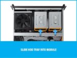 Rosewill 2U Server Chassis Rackmount Case, 4x 3.5" Bays, 2x 2.5" Devices, ATX Compatible, Up to 4x 80mm Fans, 2x USB 3.0, Silver/Black - RSV-Z2850U