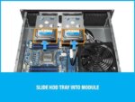 Rosewill 3U Server Chassis Rackmount Case, 6x 3.5" Bays, ATX Compatible, 2x 80mm Fans, 2x USB 3.0, Silver/Black - RSV-Z3100U