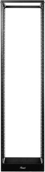 Rosewill 42U Open Frame Server Rack, 4-Post Network Server Rack, Adjustable Depth Frame Rack, Heavy Load Rack for Computer/Data/AV/IT