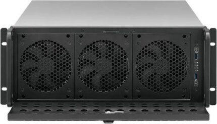 Rosewill 4U Server Chassis Rackmount Case | 15 3.5" HDD Bays | E-ATX Compatible | 6 Front 120mm Fans, 2 Rear 80mm Fans | 2x USB 3.0 | Front Panel Lock