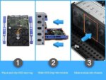 Rosewill 4U Server Chassis Rackmount Case | 15 3.5" HDD Bays | E-ATX Compatible | 6 Front 120mm Fans, 2 Rear 80mm Fans | 2x USB 3.0 | Front Panel Lock