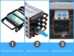 Rosewill 4U Server Chassis Rackmount Case | 8 3.5" HDD Bays, 3 5.25" Devices | E-ATX Compatible | 5 Front 120mm Fans, 2 Rear 80mm Fans | 2x USB 3.0 |