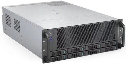 Rosewill 4U Server Chassis|Supports up to 4 GPUs|8 Hot-Swap 3.5"/2.5" SATA/SAS up to 12Gbps|E-ATX Compatible|3x 12038 Hot-Swap Fans, 2 Rear 8038