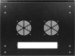 Rosewill 6U Server Rack Enclosure with Glass Door, Locks, & Removable Side Panels Wall Mount Network Cabinet 19 Inch Rack 17.7 Inches Deep