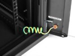 Rosewill 6U Server Rack Enclosure with Glass Door, Locks, & Removable Side Panels Wall Mount Network Cabinet 19 Inch Rack 17.7 Inches Deep Fully