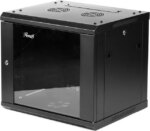 Rosewill 9U Server Rack Enclosure with Glass Door, Locks, & Removable Side Panels Wall Mount Network Cabinet 19 Inch Rack 17.7 Inches Deep