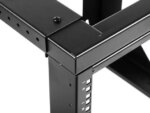 Rosewill 9U Server Rack with Swing Gate -Wall Mount Rack for 19 Inch IT Equipment Open Frame Rack–Network Rack Wall Mount for AV & Server Equipment