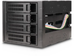 Rosewill Internal Hard Drive Enclosure - 3 x 5.25" to 4 x 3.5" Hot-Swap Enclosure - SATA I/II/III/ & SAS HDD - RSV-SATA-Cage-34