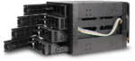 Rosewill Internal Hard Drive Enclosure - 3 x 5.25" to 4 x 3.5" Hot-Swap Enclosure - SATA I/II/III/ & SAS HDD - RSV-SATA-Cage-34