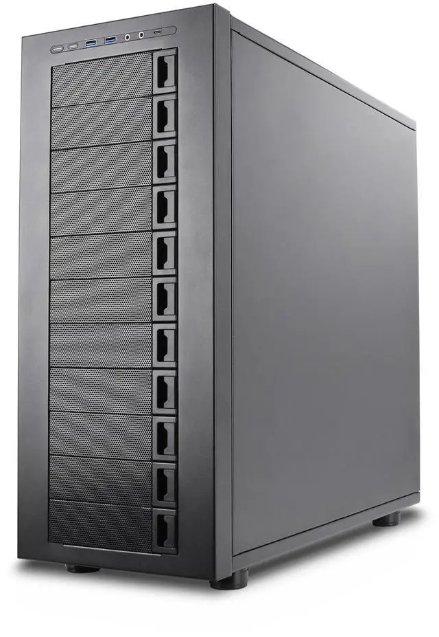 Rosewill THOR NAS - Full Tower Workstation Case | Server Chassis | Supports up to 11 3.5" HDD and 13 2.5" SSD | E-ATX Compatible | 1x 140mm PWM Fan |