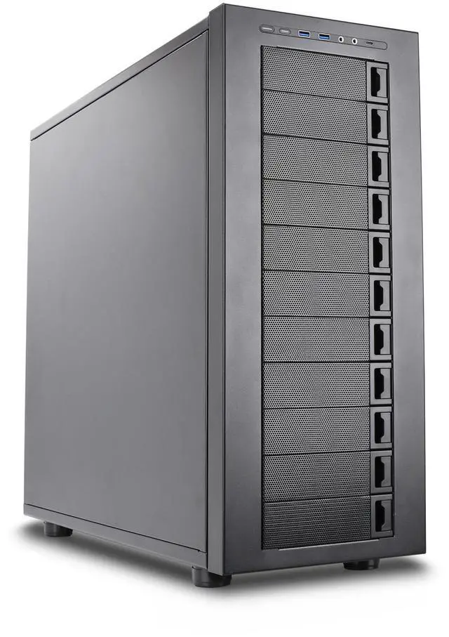 Rosewill THOR NAS - Full Tower Workstation Case | Server Chassis | Supports up to 11 3.5" HDD and 13 2.5" SSD | E-ATX Compatible | 1x 140mm PWM Fan |