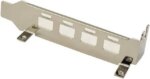 S-Union Low Profile Bracket for Nvidia Quadro NVS 510 K1200 Video Graphics Card