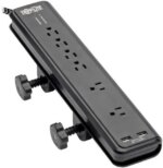 Safe-IT Surge Protector 6-Out 2 USB Ports Antimicrobial 8ft Cord