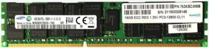SAMSUNG 16GB 240-Pin DDR3 SDRAM ECC Registered DDR3 1600 (PC3 12800) Server Memory Model M393B2G70QH0-YK0 - Newegg.com