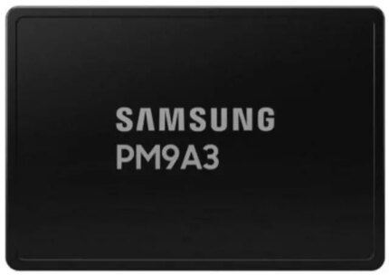 Samsung PM9A3 960 GB Solid State Drive - Internal - U.2 (PCI Express NVMe 4.0 x4) - Storage System Device Supported - 1 DWPD - 6800 MB/s Maximum Read