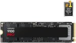 SAMSUNG SSD 9100 PRO 4TB, PCIe 5.0x4 M.2 (MZ-VAP4T0B/AM)
