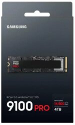 SAMSUNG SSD 9100 PRO 4TB, PCIe 5.0x4 M.2 (MZ-VAP4T0B/AM)