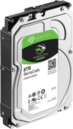 Seagate BarraCuda NE-ST8000DM004 8TB 5400 RPM 256MB Cache SATA 6.0Gb/s 3.5" Internal Hard Drive Bare Drive