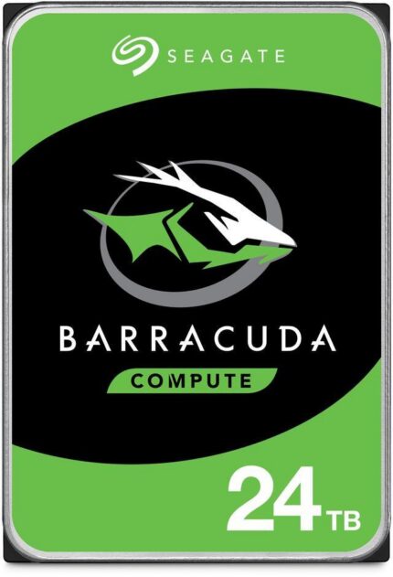 Seagate BarraCuda ST24000DM001 24TB 7200 RPM SATA 6.0Gb/s 3.5" Hard Drive Bare Drive