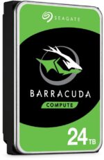 Seagate BarraCuda ST24000DM001 24TB 7200 RPM SATA 6.0Gb/s 3.5" Hard Drive Bare Drive