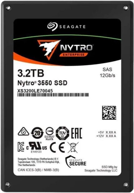 Seagate Nytro 3000 XS3200LE70045 3.20 TB Solid State Drive - 2.5 Internal - SAS [12Gb/s SAS]