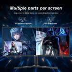 Sealan 34 inch Curved Ultrawide Computer Gaming Monitor 165Hz,UWQHD 3440x1440,1500R -PIP,1ms (MPRT),HDR, 300nits, sRGB99%,FreeSync,HDMI2.0(TMDS)