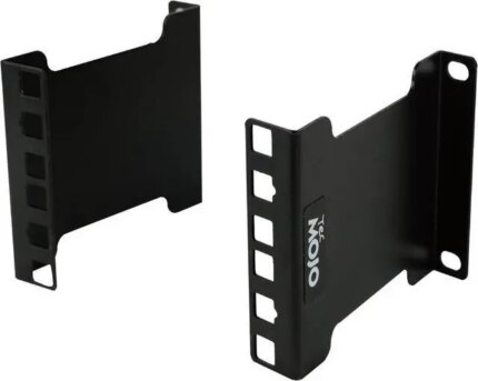 Server Rack Depth Extender - 2U - 4inch / 10 cm - TAA Compliant - Recessed Rack Adapter - Rack Mount Adapter Kit - Network Rack Extender