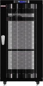 Server Rack - Locking Cabinet - Network Rack - Av Cabinet - 27 U - Rack Mount - Free Standing Network Rack- Server Cabinet - Caster Leveler - Shelf -