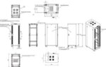 Server Rack - Locking Cabinet - Network Rack - Av Cabinet - 27 U - Rack Mount - Free Standing Network Rack- Server Cabinet - Caster Leveler - Shelf -