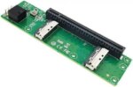 Shinreal 2 Port MCIO 8I to PCIe x16 Slot Adapter ---XIC 0516PE - Newegg.com
