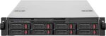 Silverstone RM22-308, 2U 8-bay 2.5" / 3.5" HDD / SSD rackmount storage chassis with Mini-SAS HD SFF-8643 12 Gb/s interface