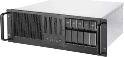SilverStone RM41-H08 Silver 4U Rackmount Server Chassis