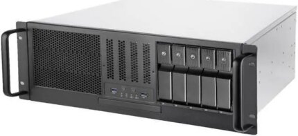 SilverStone RM41-H08 Silver 4U Rackmount Server Chassis