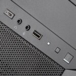 SilverStone Technology FARA 313 Compact Micro-ATX Tower Chassis with Excellent Drive Compatibility and Type-C Port, SST-FA313-B-C