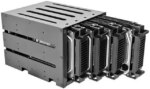 Silverstone Technology FS304-V Three 5.25" Device Bay to Four 3.5" SAS 12G / SATA 6Gbit/s Hot-Swap Cage