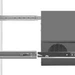 SilverStone Technology RMS05-22 Tool-Less Ball Bearing Sliding Rail kit for Silverstone RM44 / RM51 rackmount Chassis, SST-RMS05-22