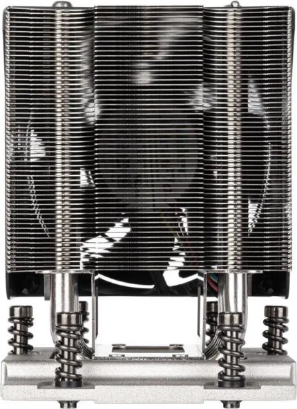 SilverStone Technology XE04-SP5 Black Fan Shroud 4U Server/Workstation CPU Cooler for Socket SP5, SST-XE04-SP5B