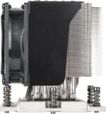 SilverStone Technology XE04-SP5 Black Fan Shroud 4U Server/Workstation CPU Cooler for Socket SP5, SST-XE04-SP5B