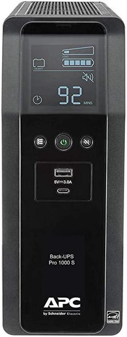 Sine Wave UPS Battery Backup Surge Protector 1000VA BackUPS Pro BR1000MS Bundle Including 16GB DataTraveler