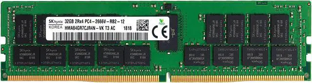 SK hynix 32GB PC4-2666V-R DDR4 Registered ECC 2RX4 Memory RDIMM HMA84GR7CJR4N-VK